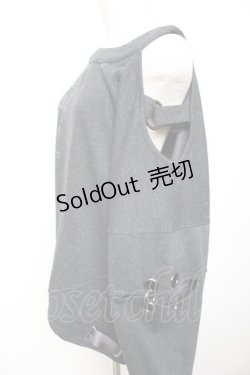 画像3: Ozz conte / 歯車ptベルトプルオーバー  グレー Y-25-12-17-078-OO-TO-SZ-ZY