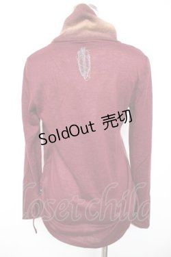 画像2: Ozz Croce / レイヤードハイネックトップス  エンジ Y-25-12-17-080-OO-TO-SZ-ZY