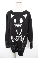 PEACE NOW / エビィちゃんニット M 黒 Y-25-12-17-082-PU-TO-SZ-ZY