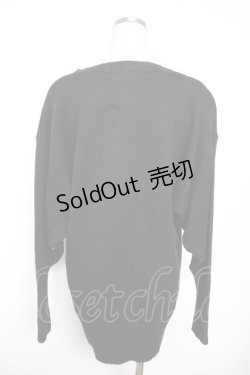 画像2: PEACE NOW / エビィちゃんニット M 黒 Y-25-12-17-082-PU-TO-SZ-ZY