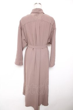 画像2: Rozen Kavalier / ストライプシャツワンピース  ブラウン Y-25-12-17-084-OO-OP-SZ-ZY