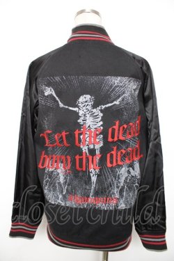 画像2: ALGONQUINS / スカルptワッペンブルゾン  黒 Y-25-12-17-085-AL-TO-SZ-ZY