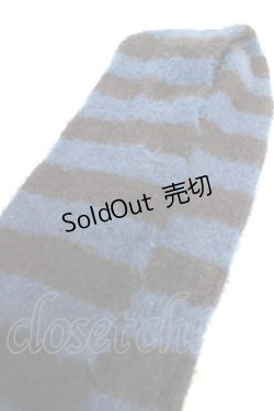 画像2: PUTUMAYO / ポンポンモールマフラー  黒×青 Y-25-12-17-012-PT-ZA-SZ-ZY