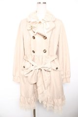 axes femme / レーシートレンチコート ベージュ 鈴木 Y-25-12-17-088-AX-CO-SZ-ZY