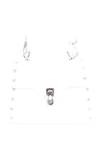 evelyn / ツイードショルダーバッグ  オフ白 Y-25-12-17-013-LO-BG-SZ-ZY