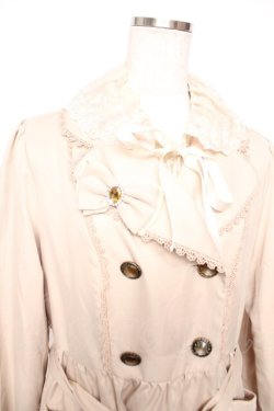 画像3: axes femme / レーシートレンチコート ベージュ 鈴木 Y-25-12-17-088-AX-CO-SZ-ZY