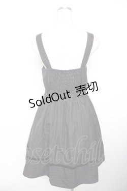 画像2: axes femme / ベストドッキングワンピース  黒 Y-25-12-17-101-AX-OP-SZ-ZY