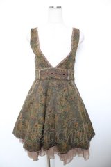 axes femme / ゴブランジャンドレ  ブラウン Y-25-12-17-103-AX-OP-SZ-ZY