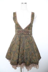 axes femme / ゴブランジャンドレ  ブラウン Y-25-12-17-103-AX-OP-SZ-ZY