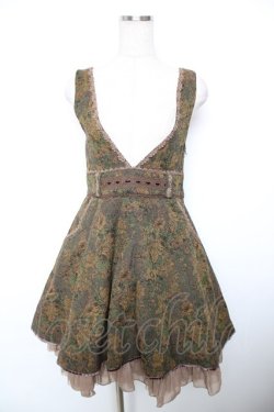 画像1: axes femme / ゴブランジャンドレ  ブラウン Y-25-12-17-103-AX-OP-SZ-ZY