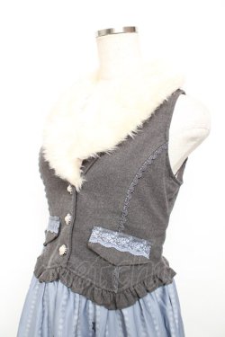 画像3: axes femme / ベストドッキングワンピース M ブルー Y-25-12-17-106-AX-OP-SZ-ZY