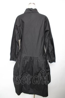 画像2: axes femme / ティアードシャツワンピース  黒 Y-25-12-17-110-AX-OP-SZ-ZY