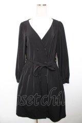 axes femme POETIQUE / フィッシュテールガウンワンピース M 黒 Y-25-12-17-111-AX-OP-SZ-ZY