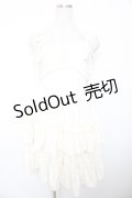 merry jenny / コルセットベロアフレアミニワンピース F アイボリー Y-25-12-17-115-LO-OP-SZ-ZY
