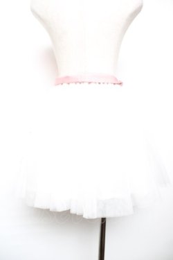 画像2: Me roir / ローズモチーフチュールスカート M 白 Y-25-12-17-130-LO-SK-SZ-ZY
