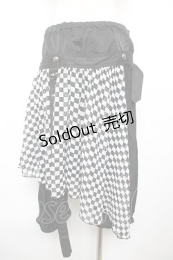 画像2: ALGONQUINS / オーバースカート付きパンツ F 黒 Y-25-12-17-133-AL-PA-SZ-ZY