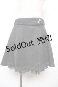 axes femme / ウエストレースキュロット M 黒 Y-25-12-17-139-AX-PA-SZ-ZS