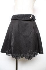 axes femme / ウエストレースキュロット M 黒 Y-25-12-17-139-AX-PA-SZ-ZY