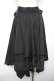 画像2: axes femme / ボリューム×アシメヘムスカート F 黒 Y-25-12-17-141-AX-SK-SZ-ZY (2)