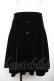 画像1: Honey Cinnamon / ベロアスカート F 黒 Y-25-12-17-143-LO-SK-SZ-ZY (1)