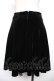 画像2: Honey Cinnamon / ベロアスカート F 黒 Y-25-12-17-143-LO-SK-SZ-ZY (2)