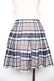 画像2: MILK / ウールチェックスカート  グレーｘ紺 Y-25-12-17-144-ML-SK-AS-ZY (2)