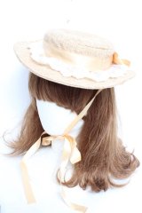 m petit by misako / AMキャノティエ  ベージュ Y-25-12-17-018-LO-AC-SZ-ZY