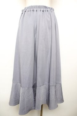 画像2: axes femme POETIQUE / ラッフルフリルラップ風スカート  ブルーグレー Y-25-12-17-155-AX-SK-SZ-ZY