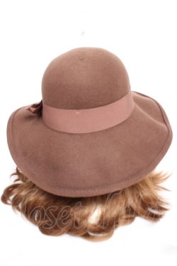 画像3: an another angelus / グログランリボンウールハット F ブラウン Y-25-12-17-019-CA-AC-SZ-ZY