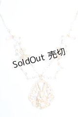 axes femme POETIQUE / ラビットフレームネックレス  ゴールド Y-25-12-17-004-AX-AC-SZ-ZY