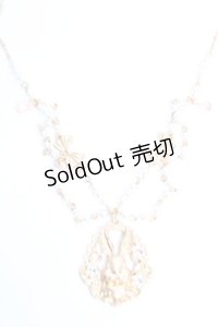 axes femme POETIQUE / ラビットフレームネックレス  ゴールド Y-25-12-17-004-AX-AC-SZ-ZY