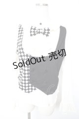 ALGONQUINS / 重ね着風ジャボカットソー  白 Y-25-12-17-030-AL-TO-SZ-ZY