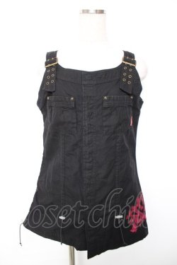 画像1: ALGONQUINS / スプレーptジャンスカ  黒 Y-25-12-17-031-AL-OP-SZ-ZY