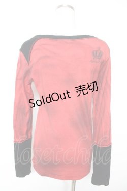 画像2: ALGONQUINS / スカルptムラ柄トップス 1 赤 Y-25-12-17-034-AL-TO-SZ-ZY