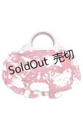 PINK HOUSE / ティーカッププリントハンドルバッグ F ボルドーY-25-12-18-001-LO-BG-SZ-ZS