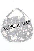PINK HOUSE / Berry Roseプリントの3WAYミニバッグ  黒 Y-25-12-18-021-LO-BG-SZ-ZY