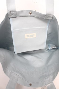 画像4: PINK HOUSE / カラフルロゴプリントトートバッグ  黒 Y-25-12-18-023-LO-BG-SZ-ZY