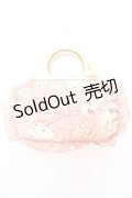 PINK HOUSE / ティーカッププリントハンドルバッグ F ボルドー Y-25-12-18-024-LO-BG-SZ-ZY