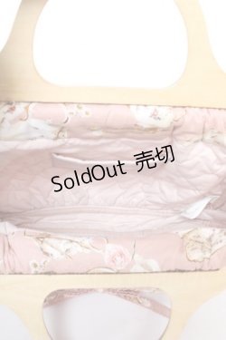 画像4: PINK HOUSE / ティーカッププリントハンドルバッグ F ボルドー Y-25-12-18-024-LO-BG-SZ-ZY