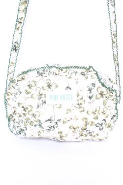 画像1: PINK HOUSE / White Cloverショルダーバッグ  ホワイト Y-25-12-18-025-LO-AC-SZ-ZY
