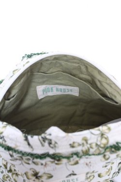 画像4: PINK HOUSE / White Cloverショルダーバッグ  ホワイト Y-25-12-18-025-LO-AC-SZ-ZY