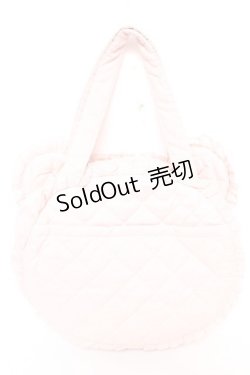 画像2: PINK HOUSE / Teddyシルエットフリルバッグ  ピンク Y-25-12-18-004-LO-BG-SZ-ZY