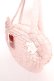 画像3: PINK HOUSE / Teddyシルエットフリルバッグ  ピンク Y-25-12-18-004-LO-BG-SZ-ZY (3)