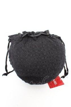 画像2: PINK HOUSE / ベリーツイードショルダーバッグ  黒 Y-25-12-18-014-LO-BG-SZ-ZY