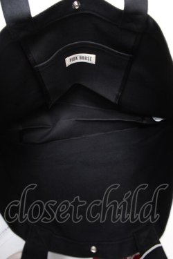 画像4: PINK HOUSE / カラフルロゴプリントトートバッグ  サックス Y-25-12-18-015-LO-BG-SZ-ZY