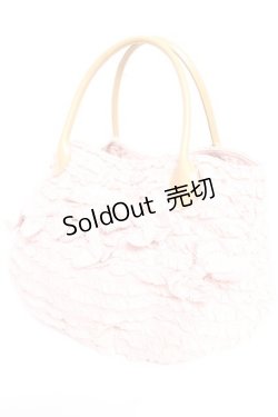 画像3: PINK HOUSE / リボン付きフリルバッグ F ピンク Y-25-12-18-002-LO-BG-SZ-ZY