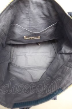 画像4: PINK HOUSE / Berry Roseプリントバッグ  ブルー Y-25-12-18-017-LO-BG-SZ-ZY