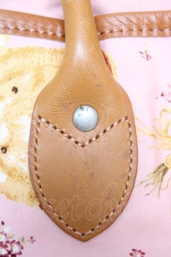 画像5: PINK HOUSE / テディ×勿忘草柄バッグ  ピンク Y-25-12-18-019-LO-BG-SZ-ZY