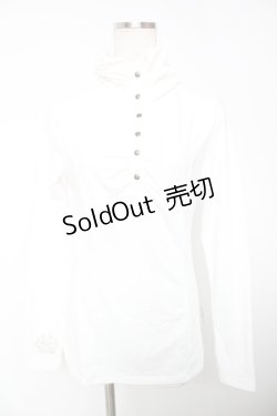 画像1: Rozen Kavalier / ギャザーハイネックトップス  白 Y-25-12-19-041-OO-TO-SZ-ZY