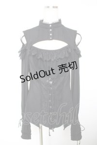 OZZ ANGELO / Noble Harpy プルオーバー  黒 Y-25-12-19-042-OO-TO-SZ-ZY